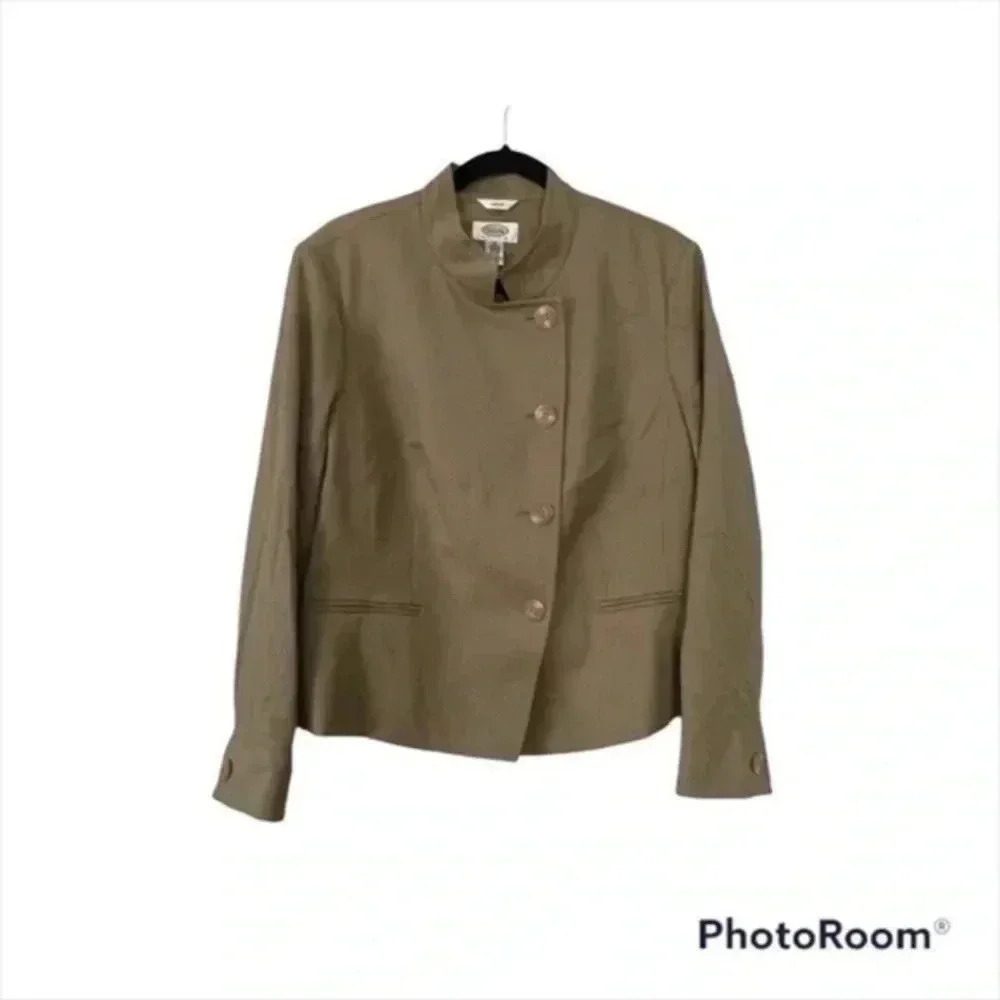 Talbots women’s wool blend button closure blazer 16P
